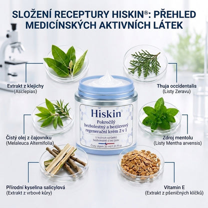 𝐇𝐢𝐬𝐤𝐢𝐧® 2-in-1 Pokročilý bezbolestný krém pro péči o pokožku bez viditelných stop – pro kožní výrůstky, bradavice a viditelné nedokonalosti pokožky